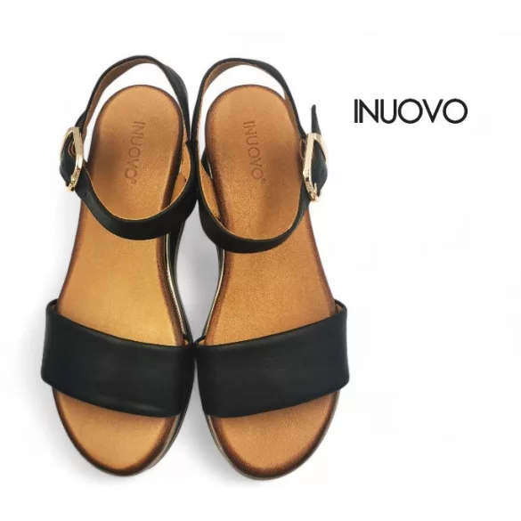 Inuovo A98019 Black női szandál