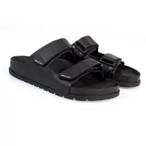 Batz Adventure Black férfi papucs