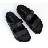 Batz Adventure Black férfi papucs