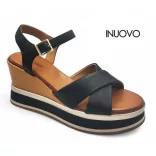 Inuovo B37003 Black női szandál