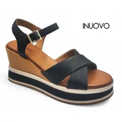 Inuovo B37003 Black női szandál