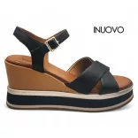 Inuovo B37003 Black női szandál
