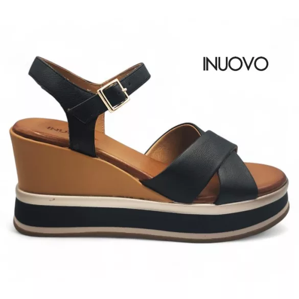 Inuovo B37003 Black női szandál