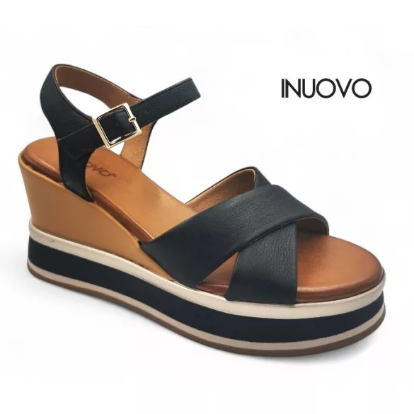 Inuovo B37003 Black női szandál