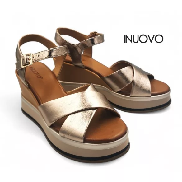 Inuovo B37003 Metal-ash női szandál