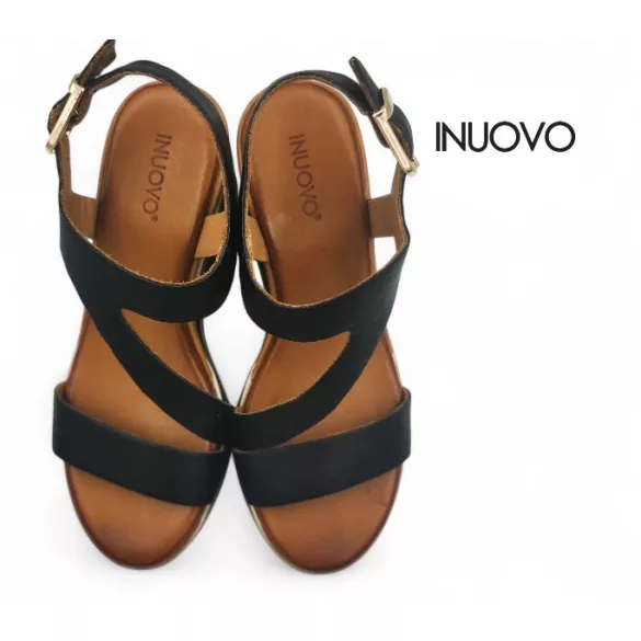Inuovo B37005 Black női szandál
