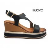 Inuovo B37005 Black női szandál