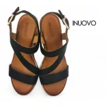 Inuovo B37005 Black női szandál