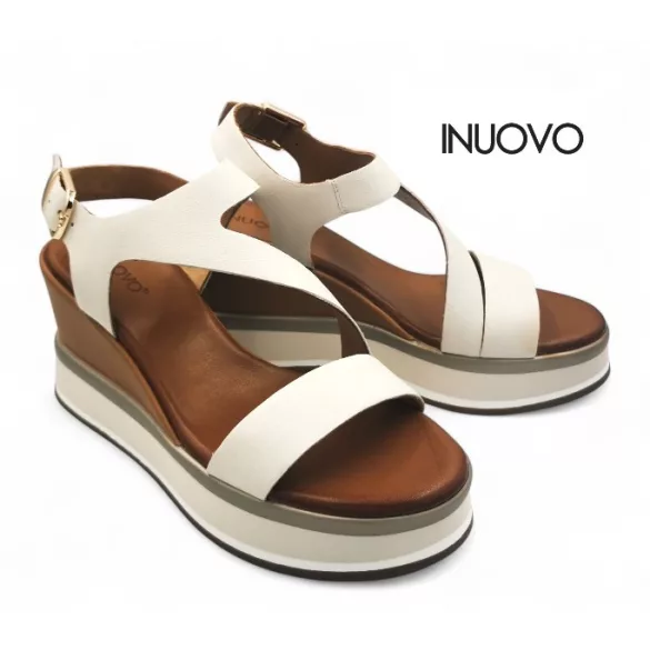 Inuovo B37005 Crema női szandál