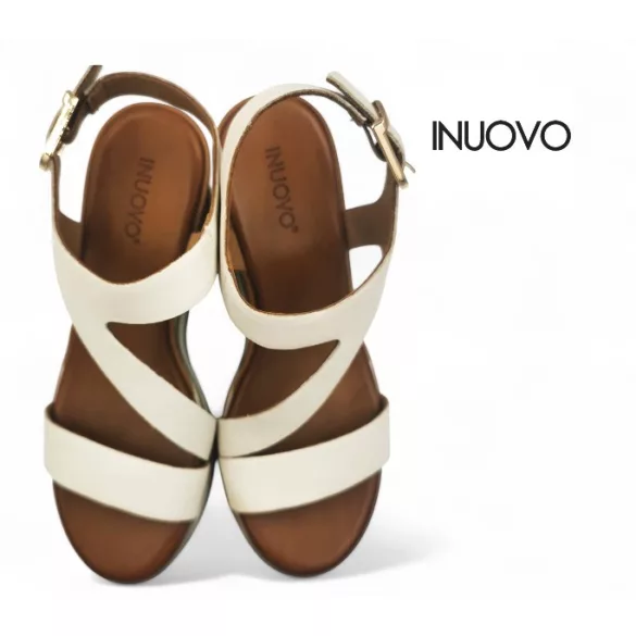 Inuovo B37005 Crema női szandál