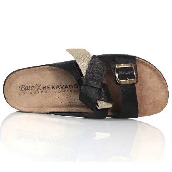 Batz Cosy stepB Arany Női papucs