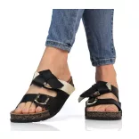 Batz Cosy stepB Arany Női papucs