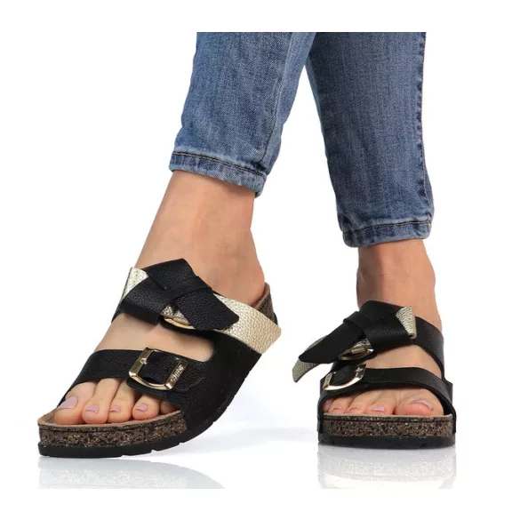 Batz Cosy stepB Arany Női papucs