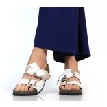 Batz Cosy stepW Arany Női papucs