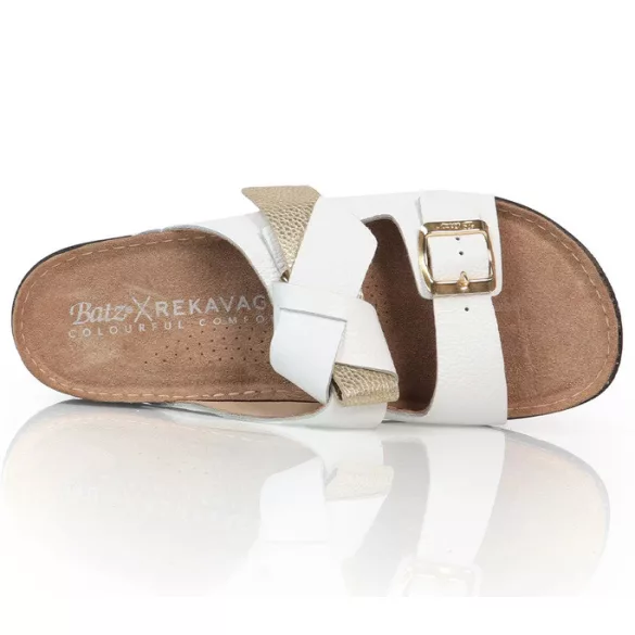 Batz Cosy stepW Arany Női papucs