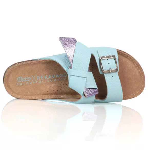 Batz Cosy step Lila Női papucs