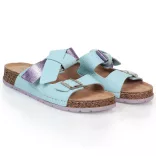 Batz Cosy step Lila Női papucs