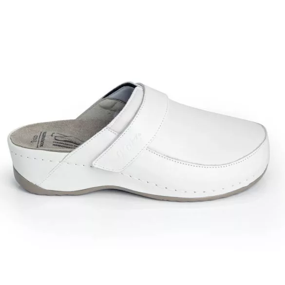 Batz Elena Fehér női papucs