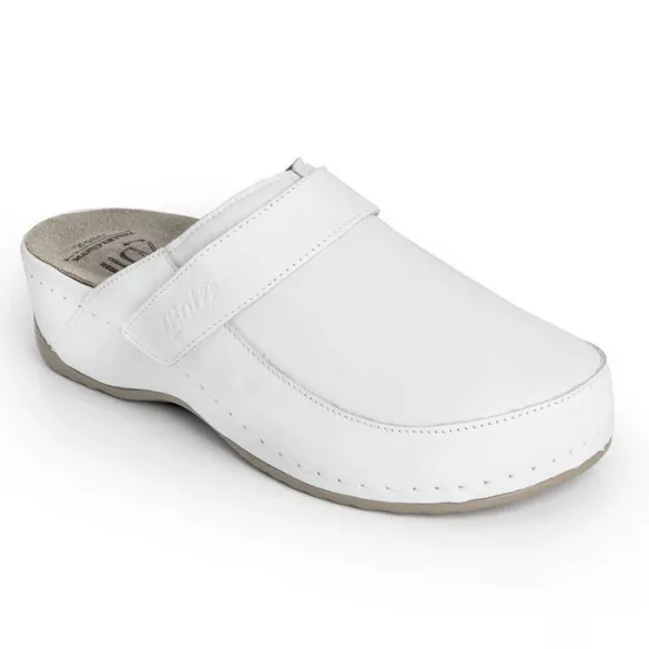 Batz Elena Fehér női papucs