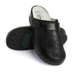 Batz Elena Fekete női papucs