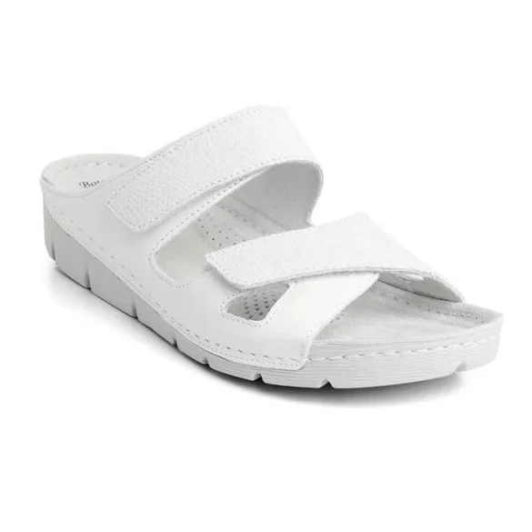 Batz Emilia fehér női papucs