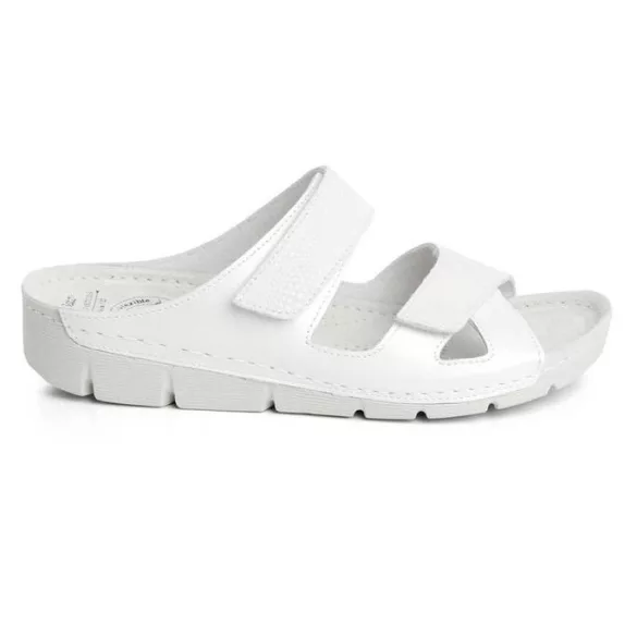 Batz Emilia fehér női papucs