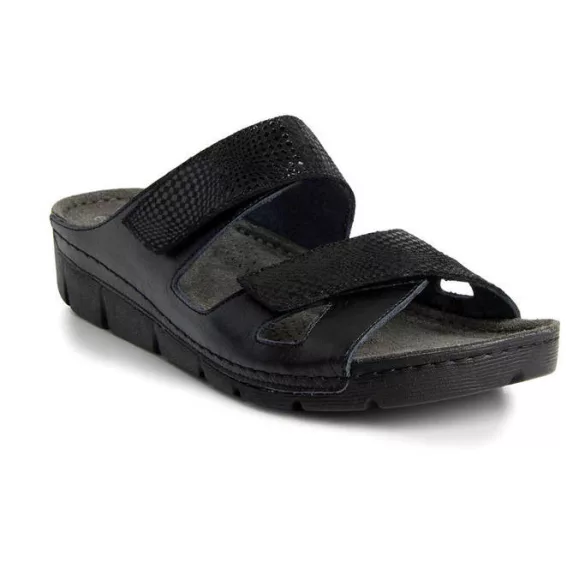 Batz Emilia fekete női papucs