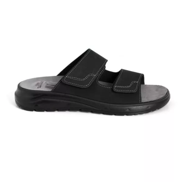 Batz Erik fekete férfi papucs