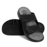 Batz Erik fekete férfi papucs