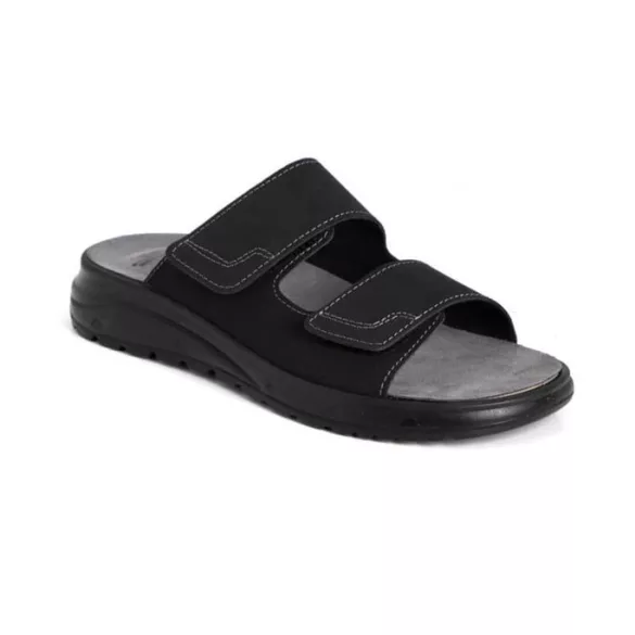 Batz Erik fekete férfi papucs