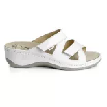 Batz Evelin fehér női papucs