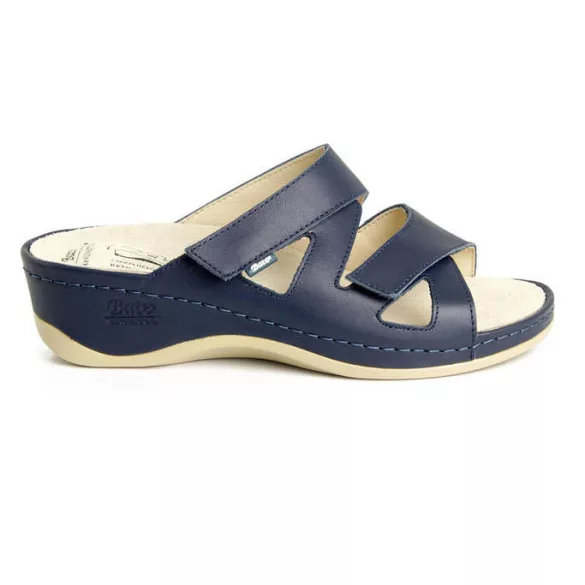 Batz Evelin kék női papucs