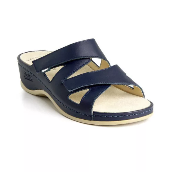 Batz Evelin kék női papucs