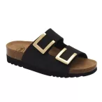 Scholl Monterey 2 Straps Ad fekete - F302611004 női papucs