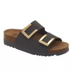 Scholl Monterey 2 Straps Ad szurke - F302611601 női papucs