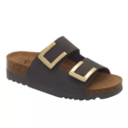 Scholl Monterey 2 Straps Ad szurke - F302611601 női papucs