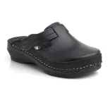 Batz Flower fekete női papucs