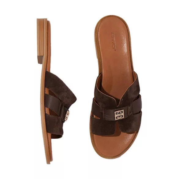 Batz Isabelle Brown Női Papucs