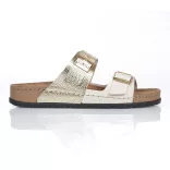 Batz Mallorca Beige-Gld női papucs