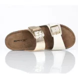 Batz Mallorca Beige-Gld női papucs