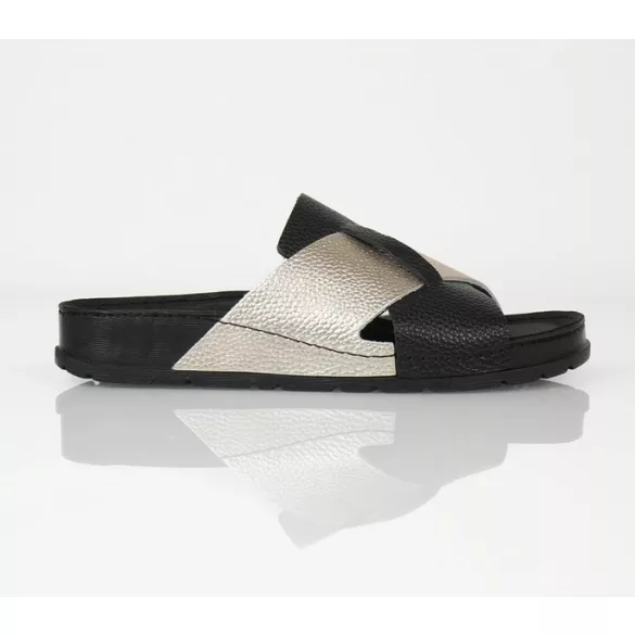 Batz Marina Black Gold női papucs