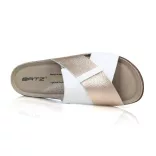 Batz Marina White Gold női papucs