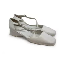 Kiárusítás Leleganza - Melinda-white női szandál