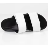 Batz Mia Fehér Fekete Női Papucs