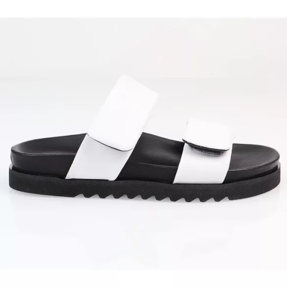 Batz Mia Fehér Fekete Női Papucs