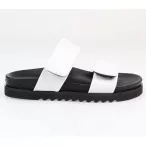 Batz Mia Fehér Fekete Női Papucs