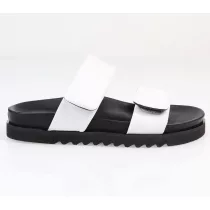 Batz Mia Fehér Fekete Női Papucs