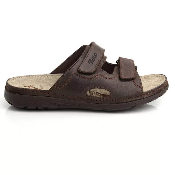 Batz Mike barna férfi papucs