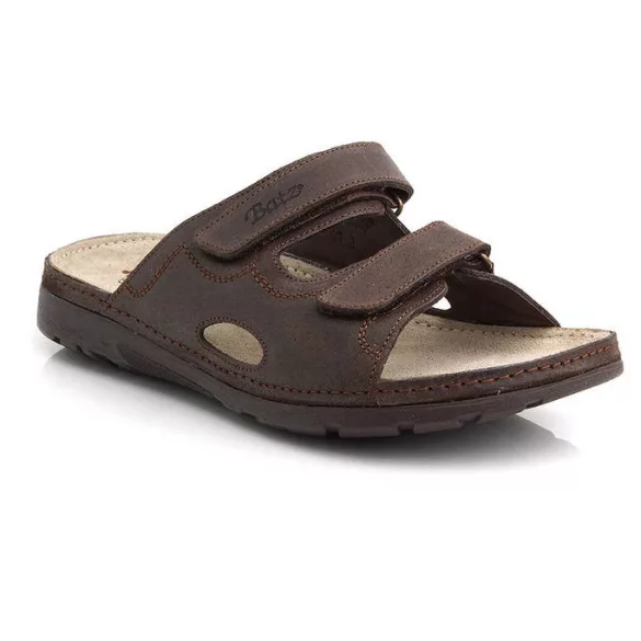 Batz Mike barna férfi papucs