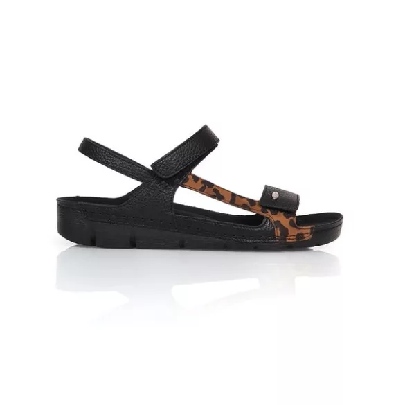 Batz Miri Black-leo női szandál